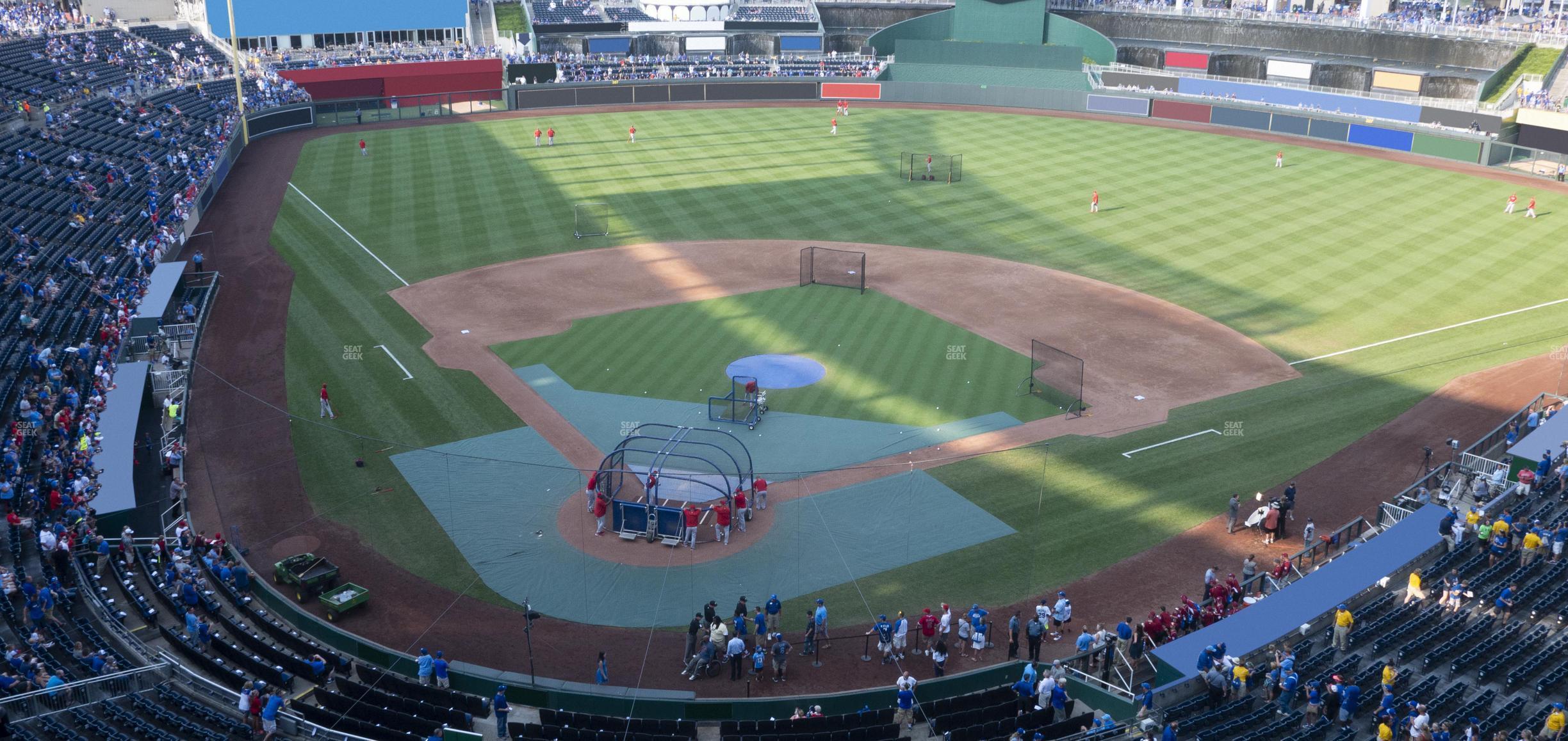 Seating view for Kauffman Stadium Section 422