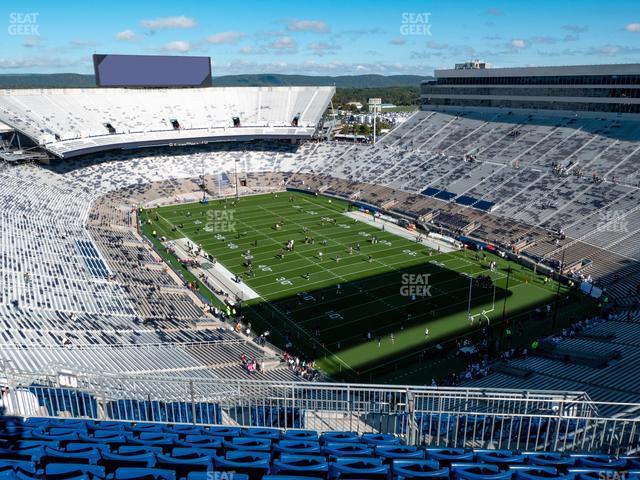 Seating view for Beaver Stadium Section South K Upper