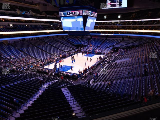 Seating view for American Airlines Center Section 224