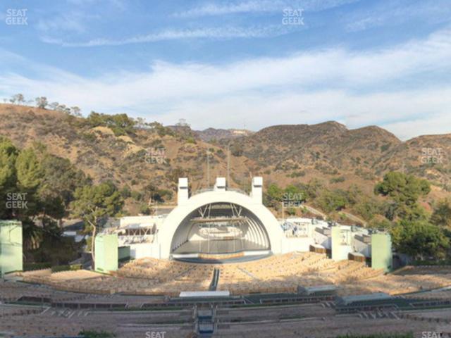 Seating view for Hollywood Bowl Section T 1