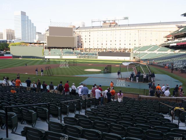 Seating view for Oriole Park at Camden Yards Section 46