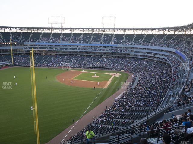 Seating view for Guaranteed Rate Field Section 556