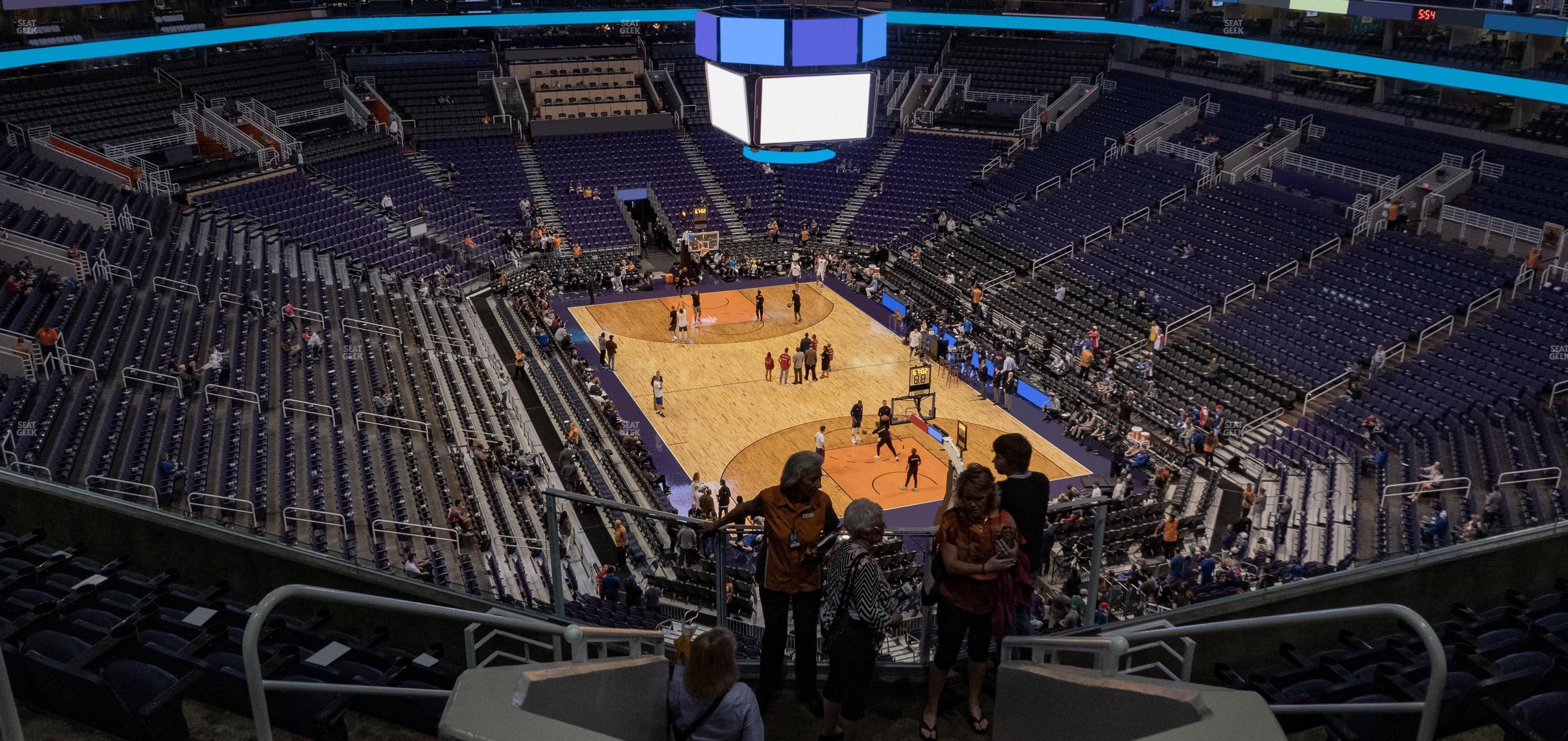 Seating view for Footprint Center Section 213