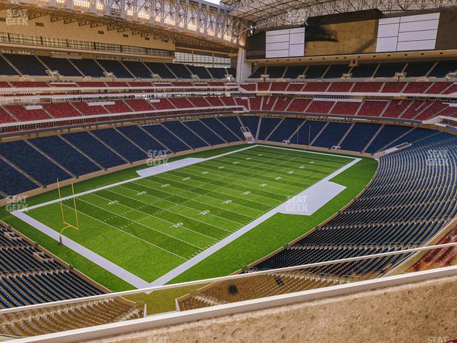 Seating view for NRG Stadium Section 515