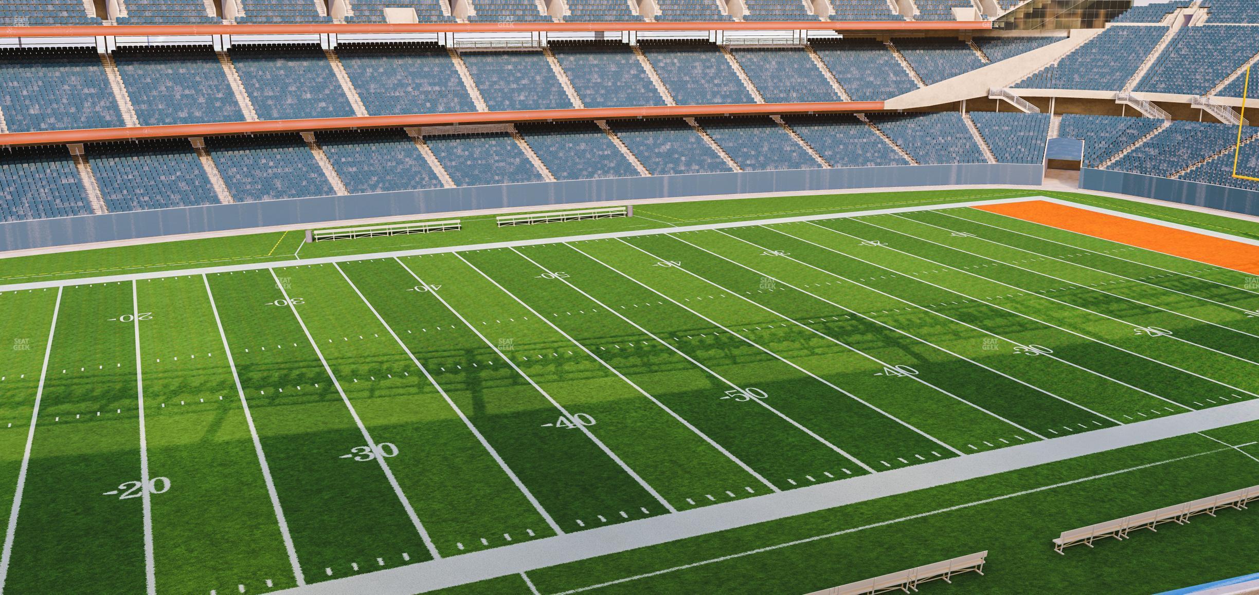 Seating view for Soldier Field Section 340