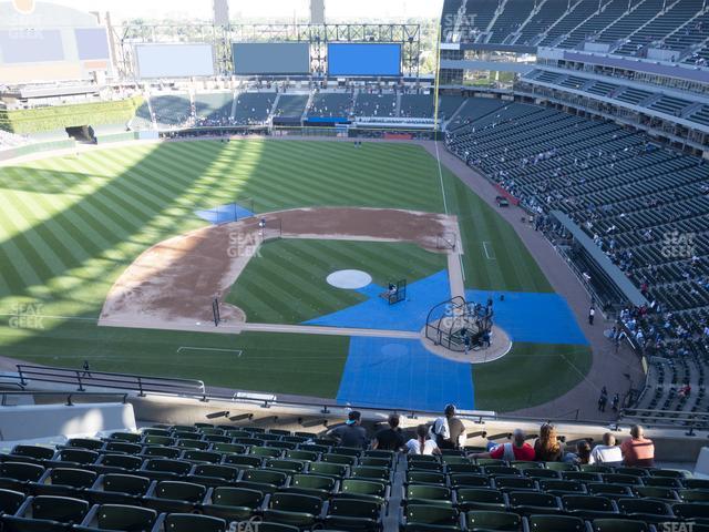 Seating view for Guaranteed Rate Field Section 537