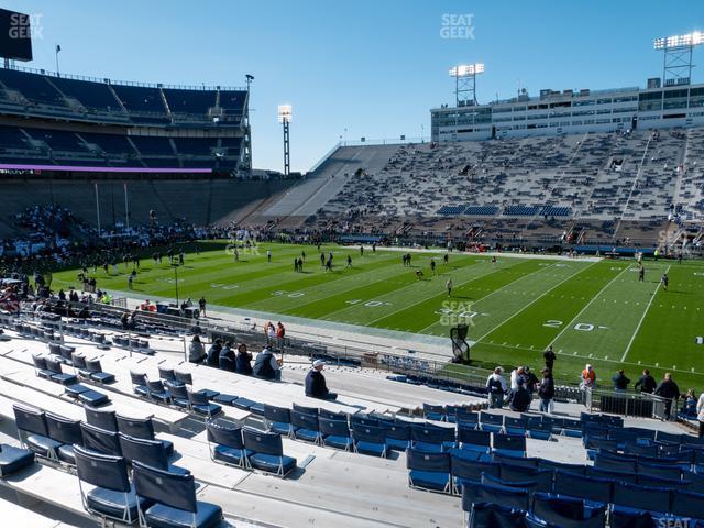 Seating view for Beaver Stadium Section East H