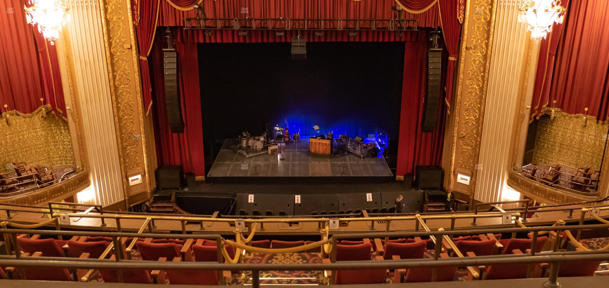 Seating view for Orpheum Theatre - Memphis Section Balcony Center