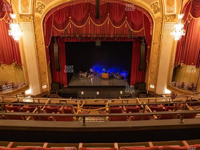 Seating view for Orpheum Theatre - Memphis Section Balcony Center