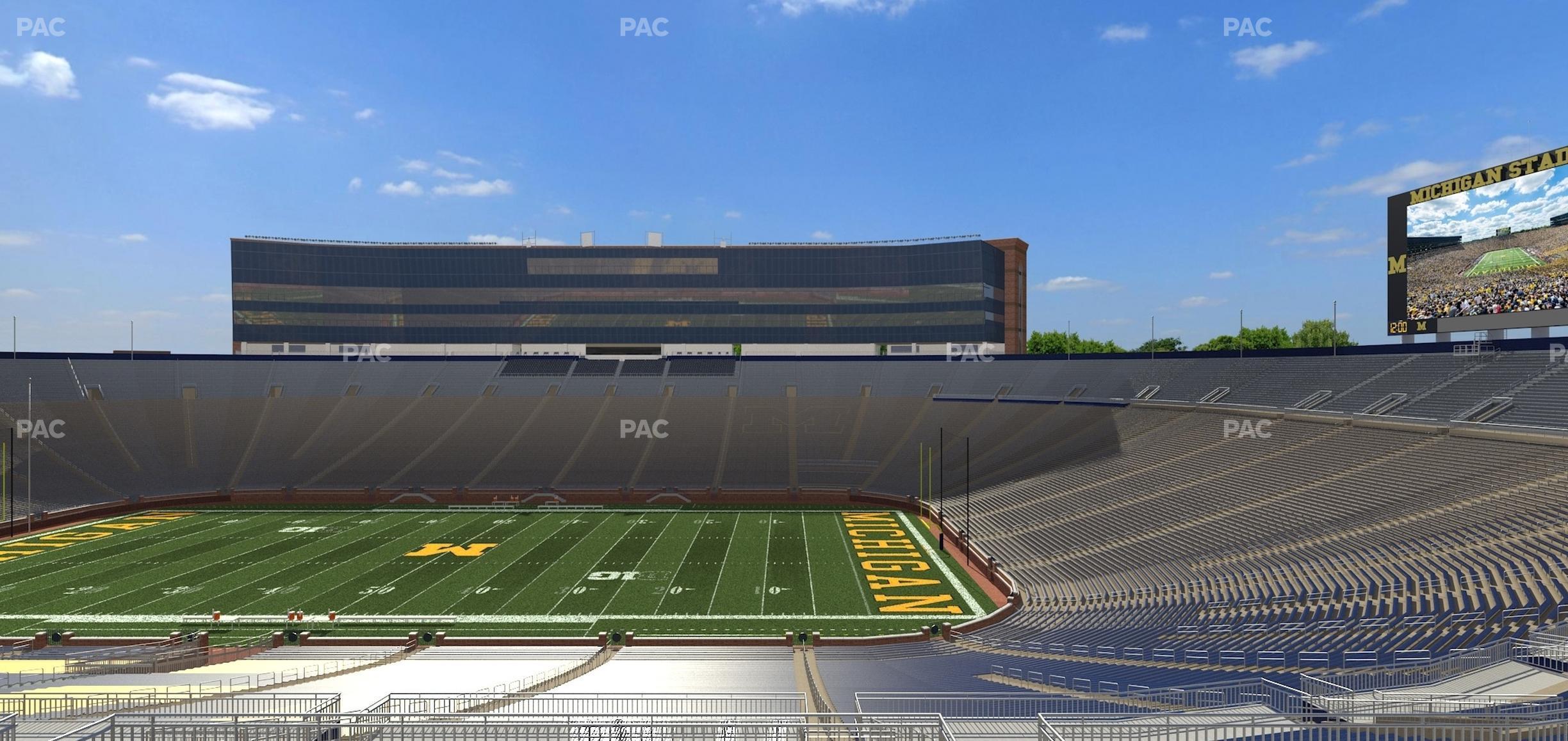 Seating view for Michigan Stadium Section 42