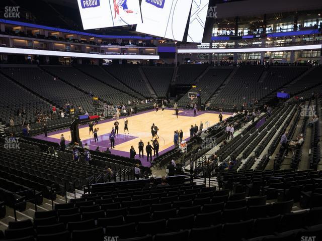 Seating view for Golden 1 Center Section 111