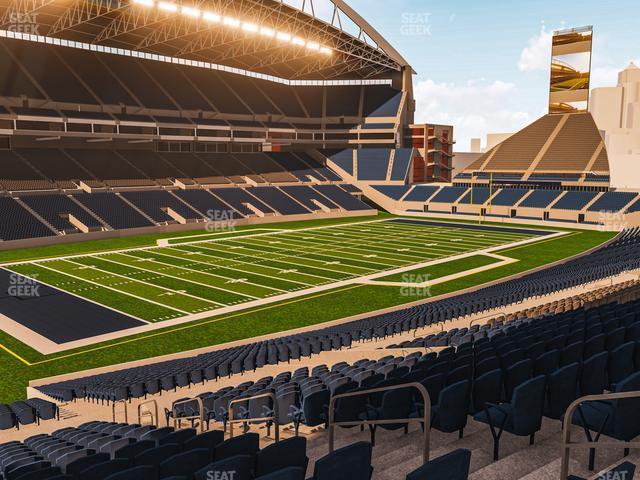 Seating view for Lumen Field Section 215