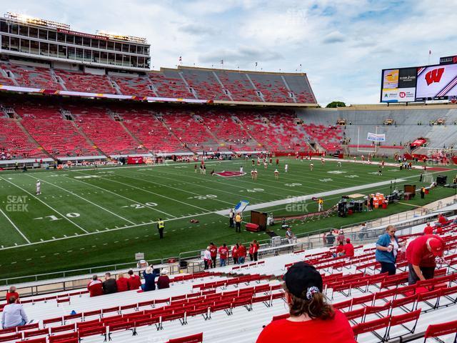 Seating view for Camp Randall Stadium Section W