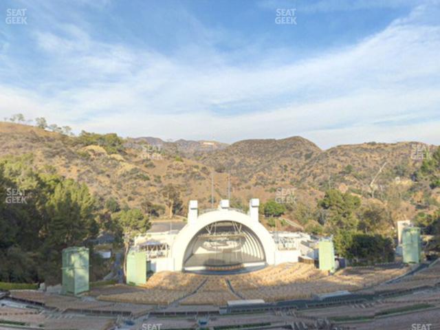 Seating view for Hollywood Bowl Section X 1