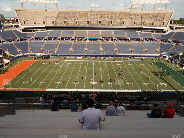 Seating view for Camping World Stadium Section 234