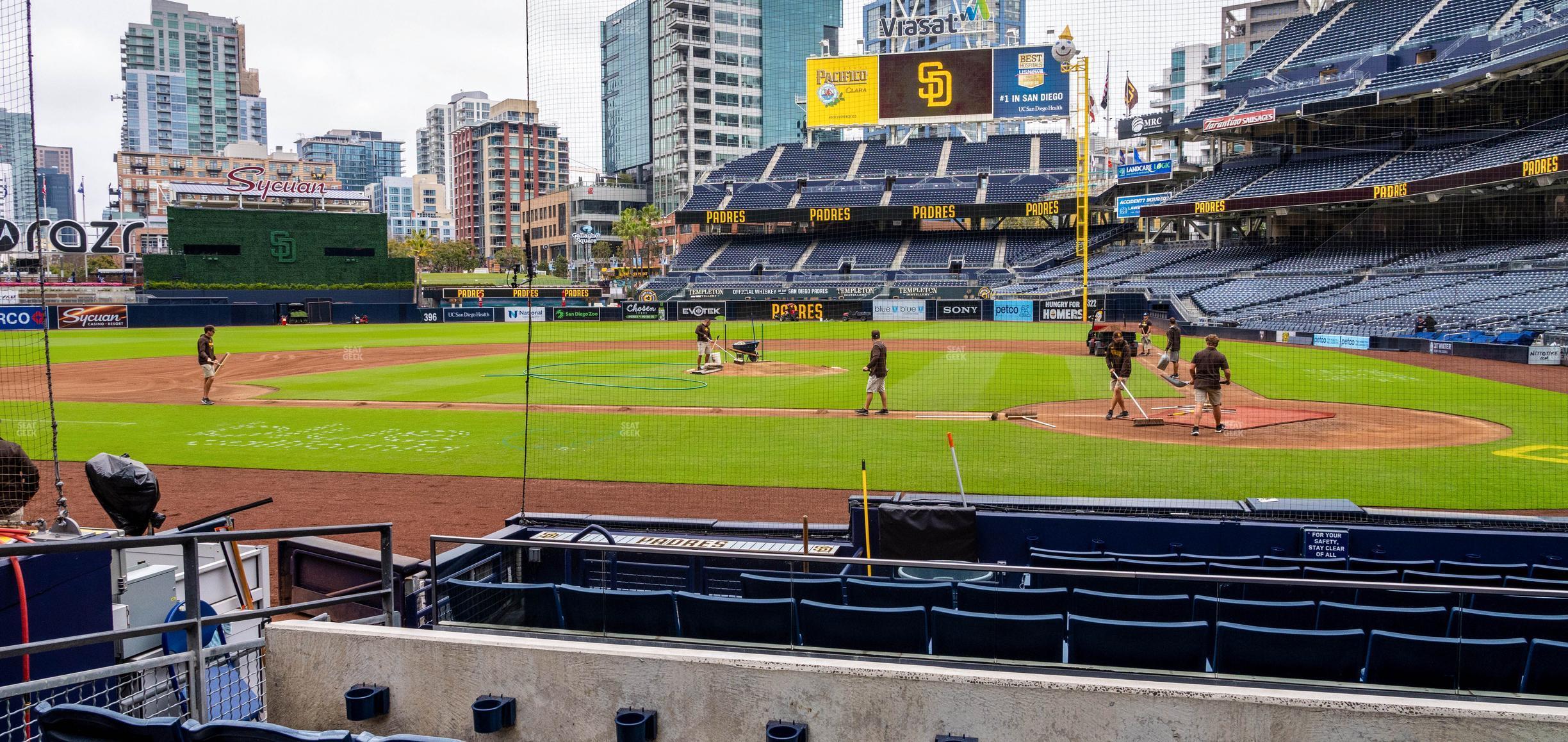 Seating view for Petco Park Section 106