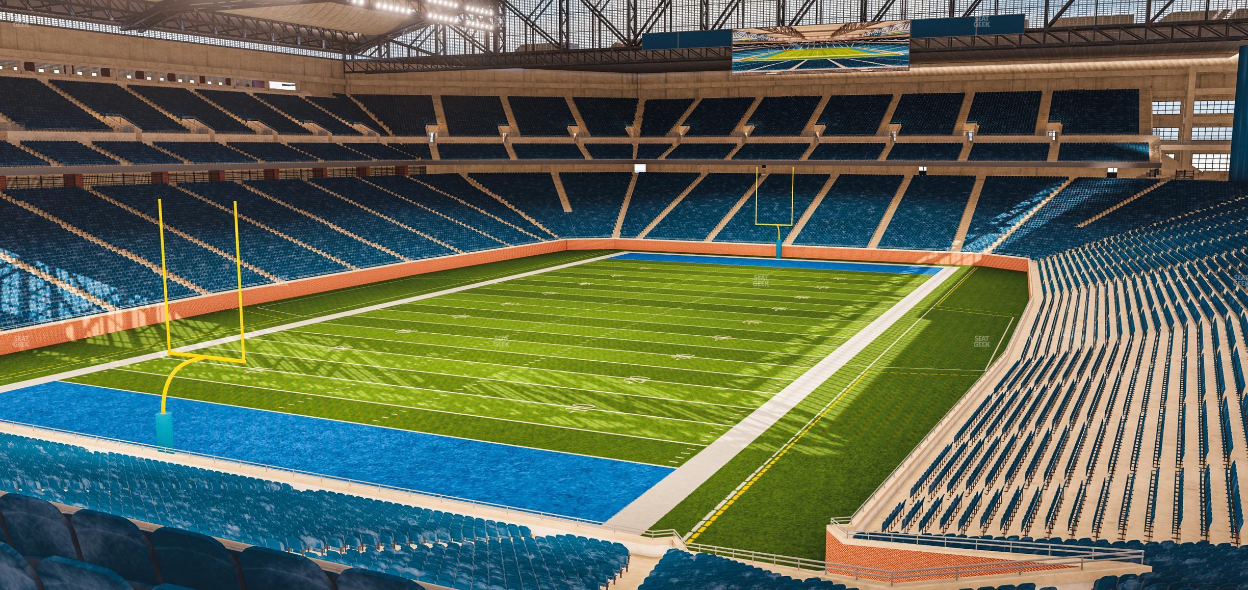 Seating view for Ford Field Section 246