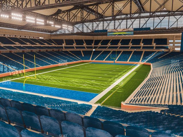 Seating view for Ford Field Section 246