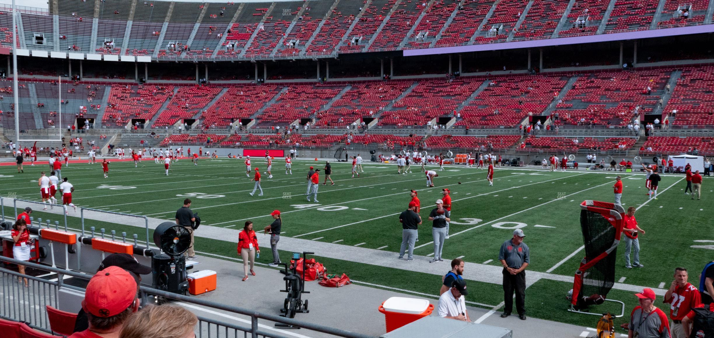 Seating view for Ohio Stadium Section 23 Aa