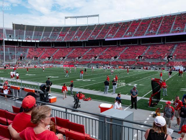 Seating view for Ohio Stadium Section 23 Aa