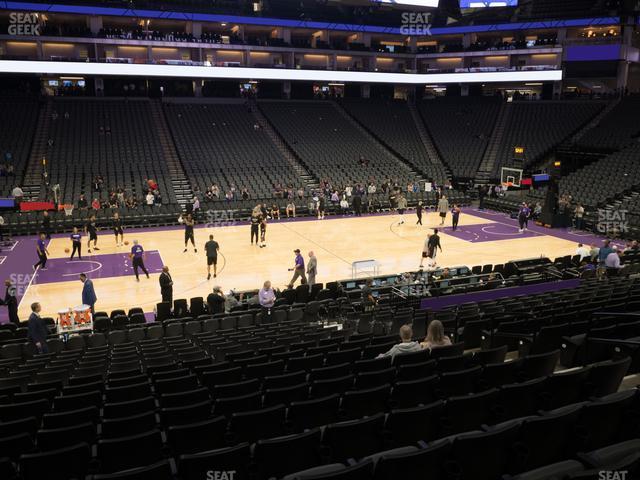 Seating view for Golden 1 Center Section 108