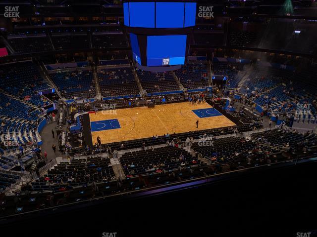 Seating view for Kia Center Section 226