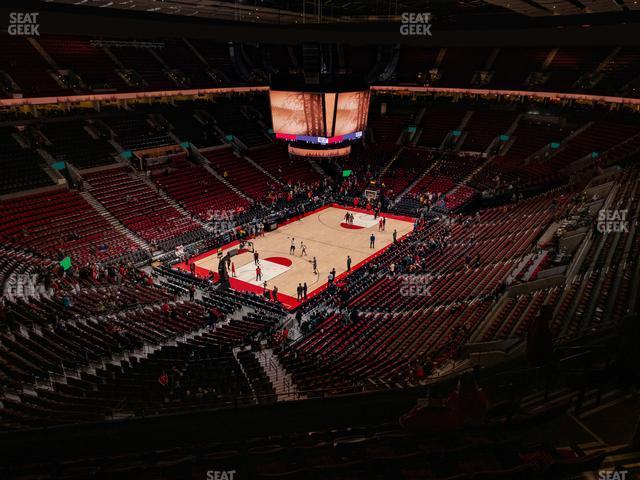 Seating view for Moda Center Section 323