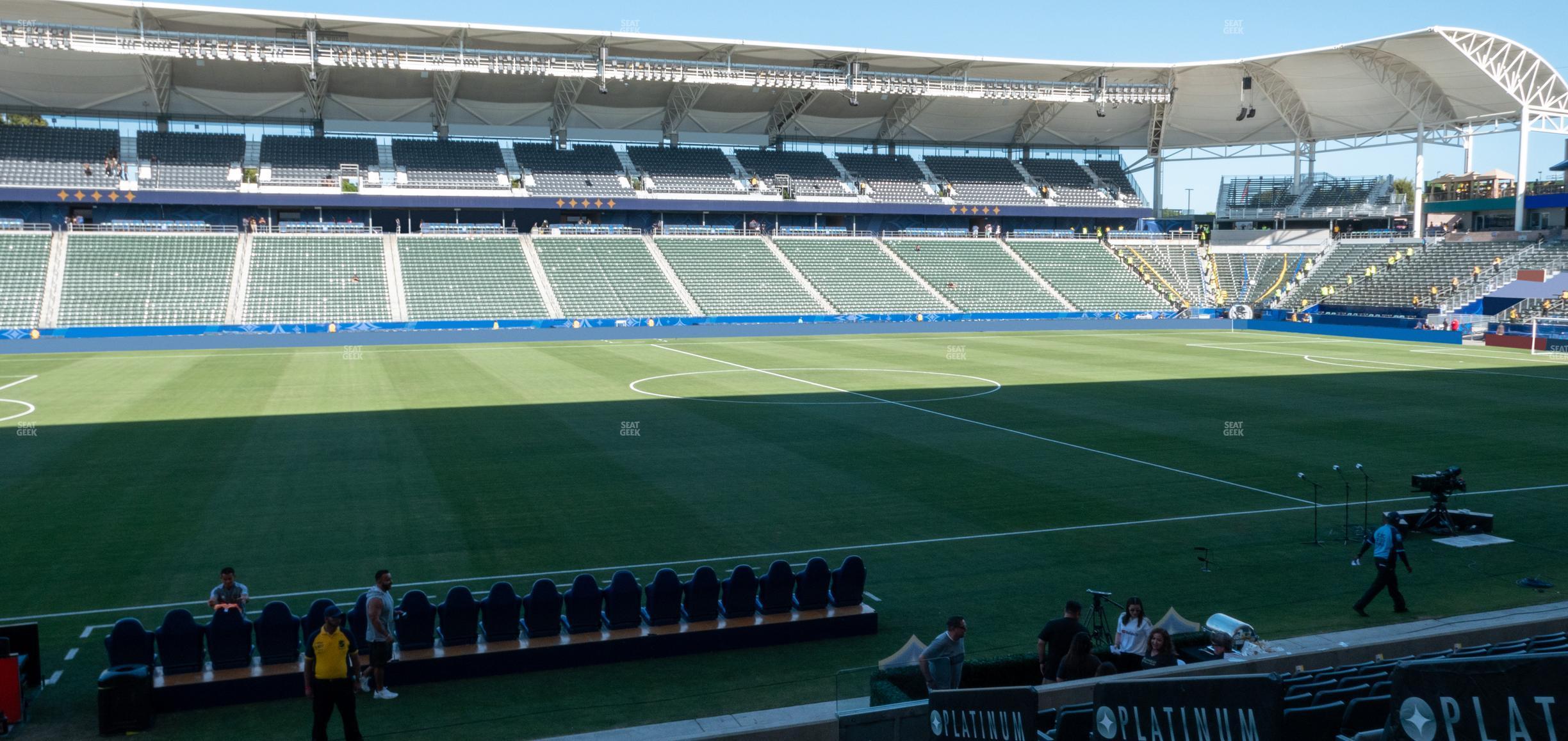 Seating view for Dignity Health Sports Park Section 113