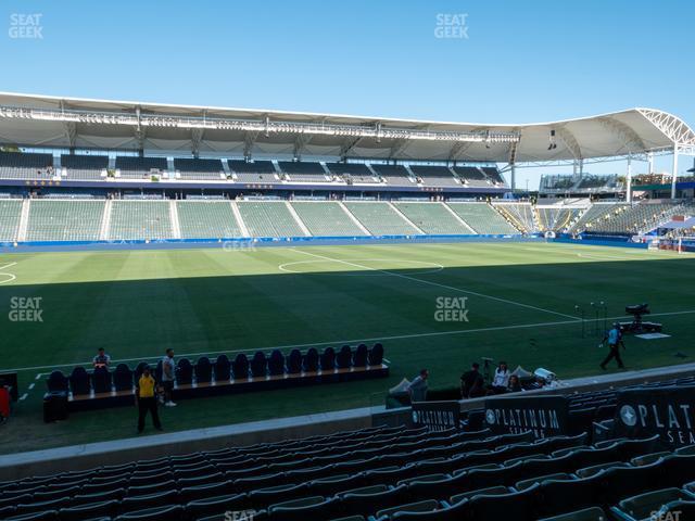 Seating view for Dignity Health Sports Park Section 113