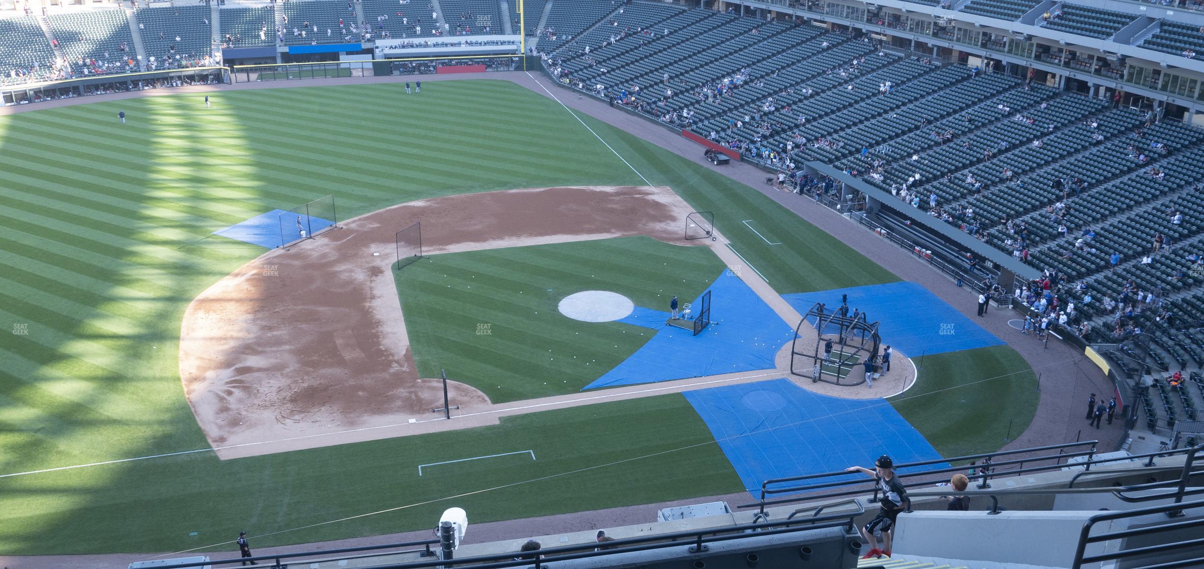 Seating view for Guaranteed Rate Field Section 540