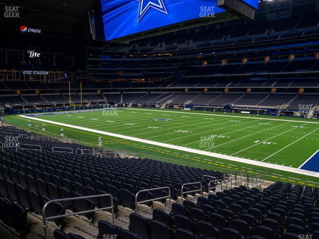 Seating view for AT&T Stadium Section Hall Of Fame Suite 229