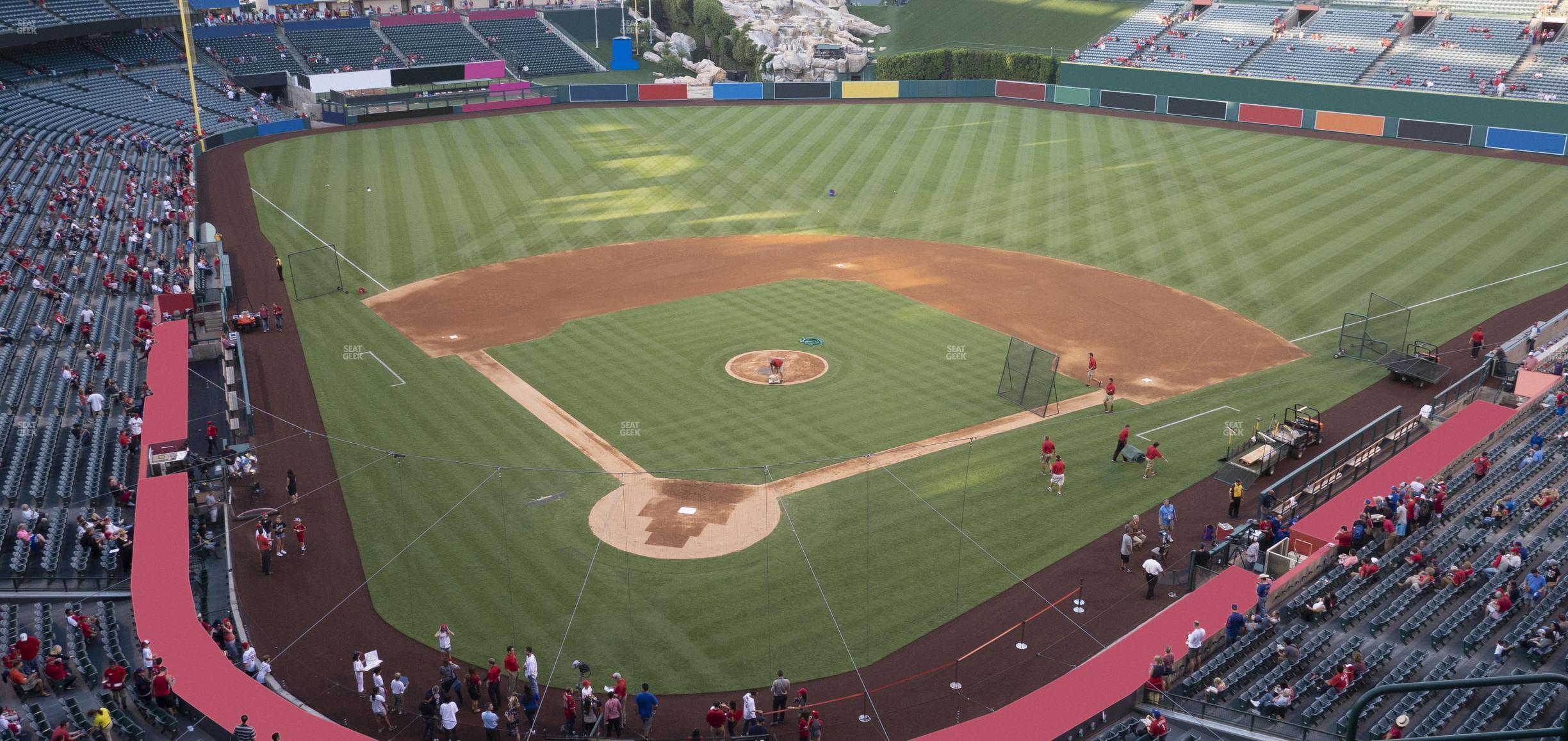 Seating view for Angel Stadium of Anaheim Section 420