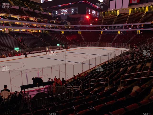 Seating view for Prudential Center Section 16