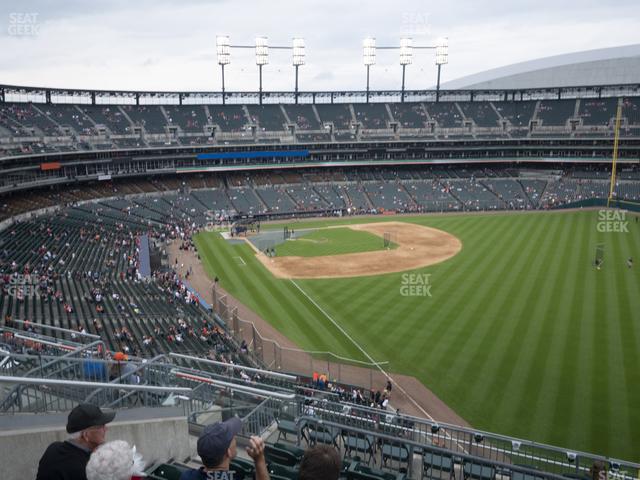 Seating view for Comerica Park Section 211