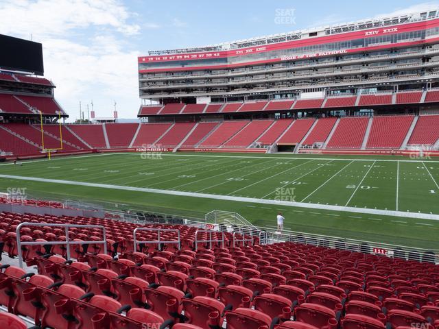 Seating view for Levi's Stadium Section 111