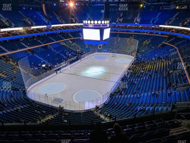 Seating view for KeyBank Center Section 325