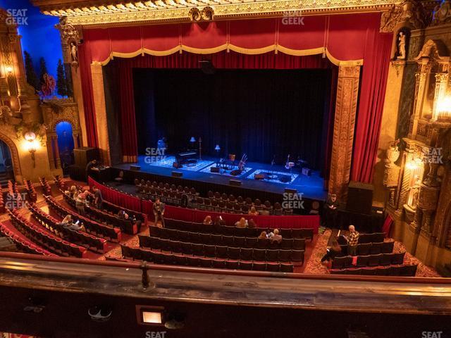 Seating view for Louisville Palace Section Loge 2