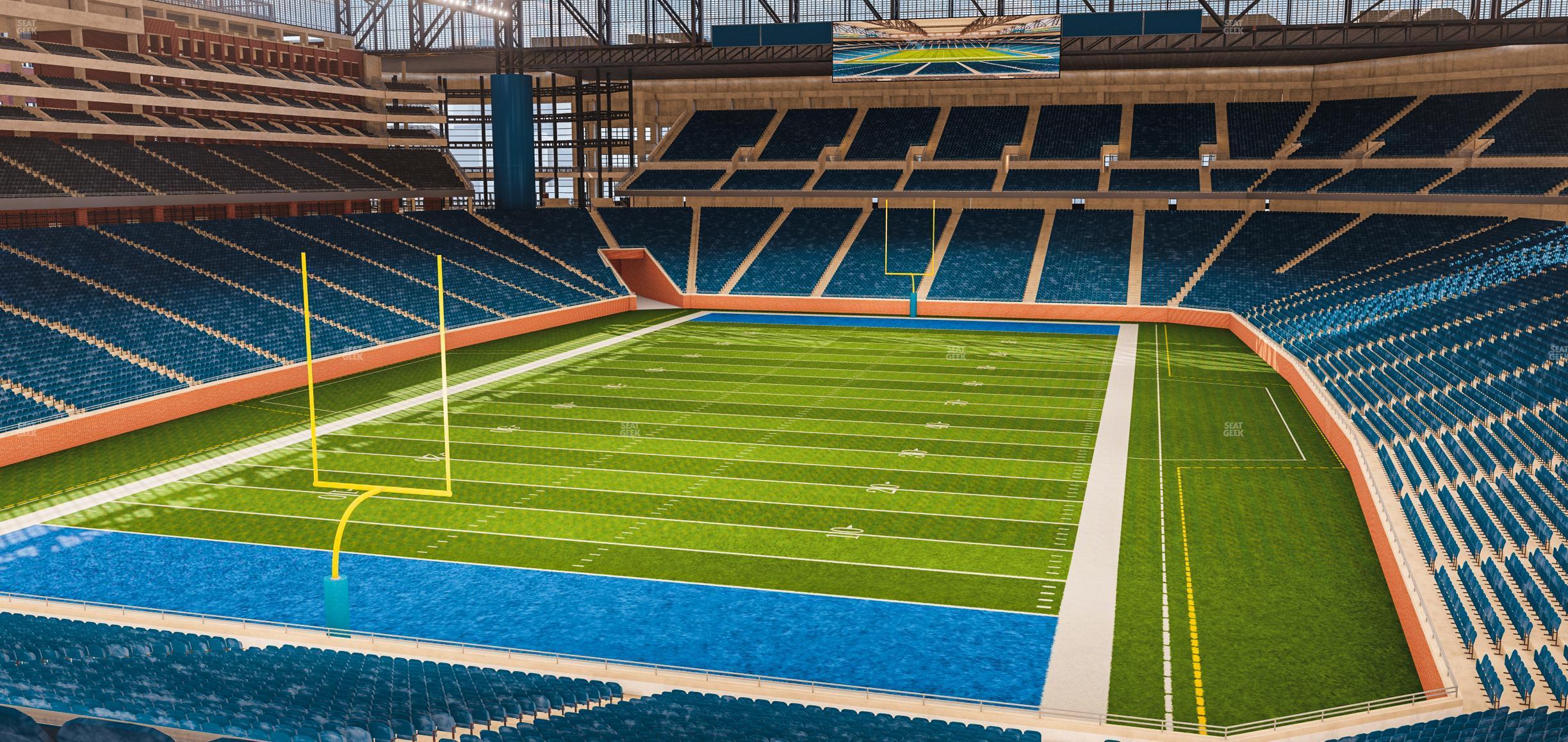 Seating view for Ford Field Section 220