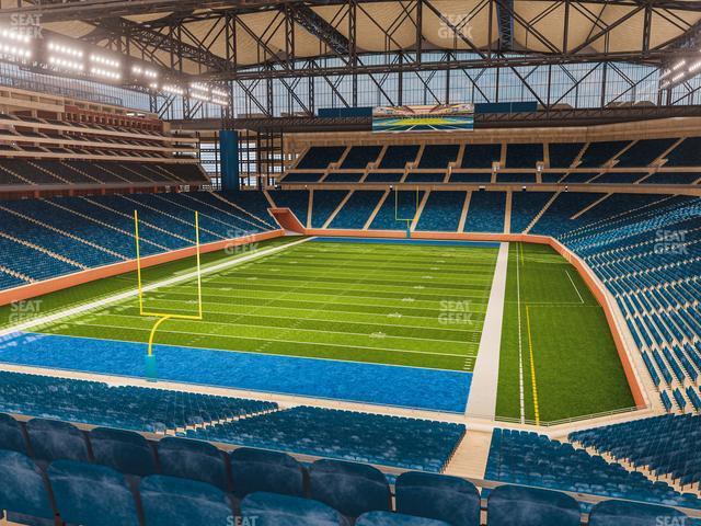 Seating view for Ford Field Section 220