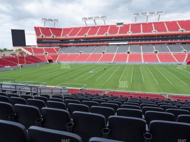 Seating view for Raymond James Stadium Section 237