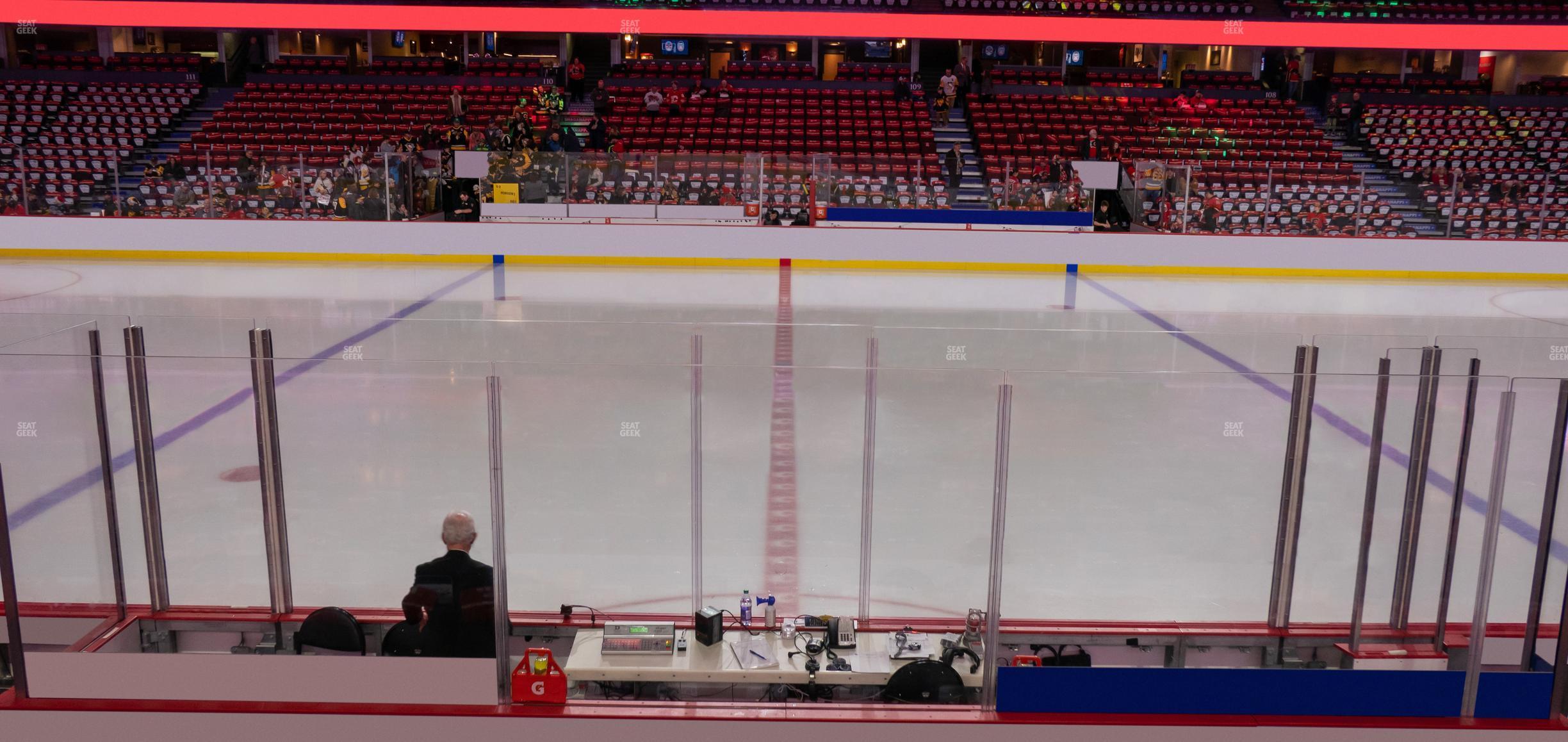 Seating view for Scotiabank Saddledome Section 120