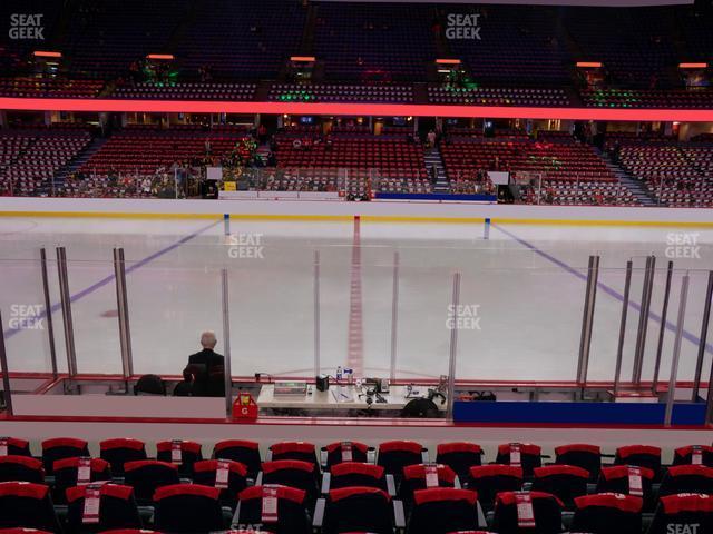 Seating view for Scotiabank Saddledome Section 120