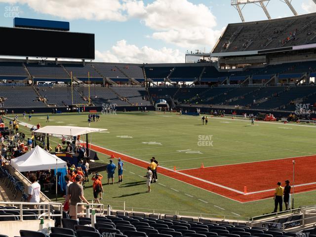 Seating view for Camping World Stadium Section 151