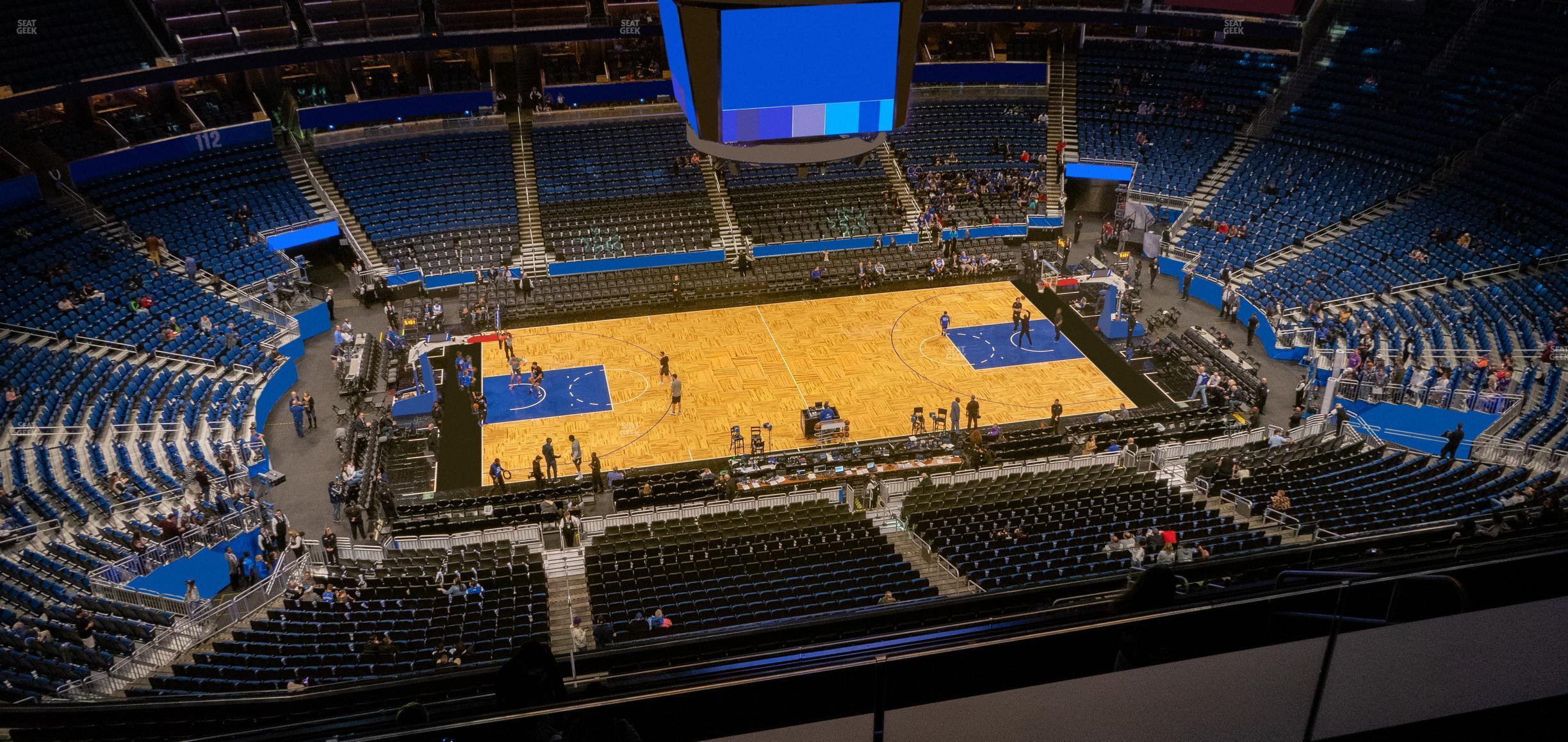 Seating view for Kia Center Section 210