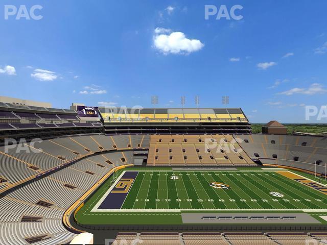 Seating view for Tiger Stadium Section 538