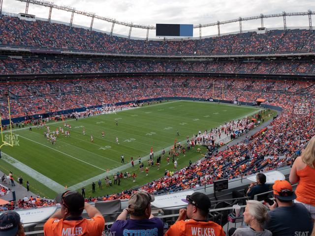 Seating view for Empower Field at Mile High Section 345