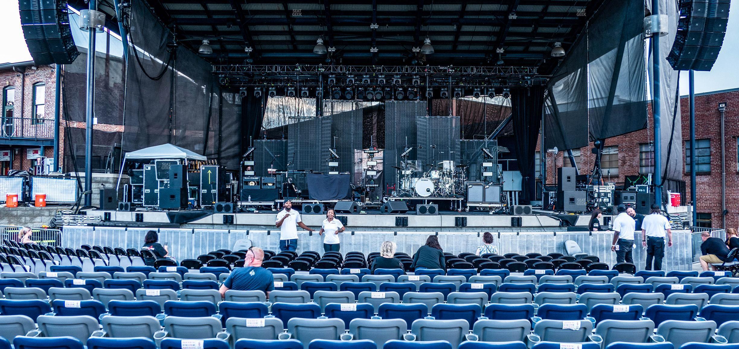 Seating view for Skyla Credit Union Amphitheatre Section 102