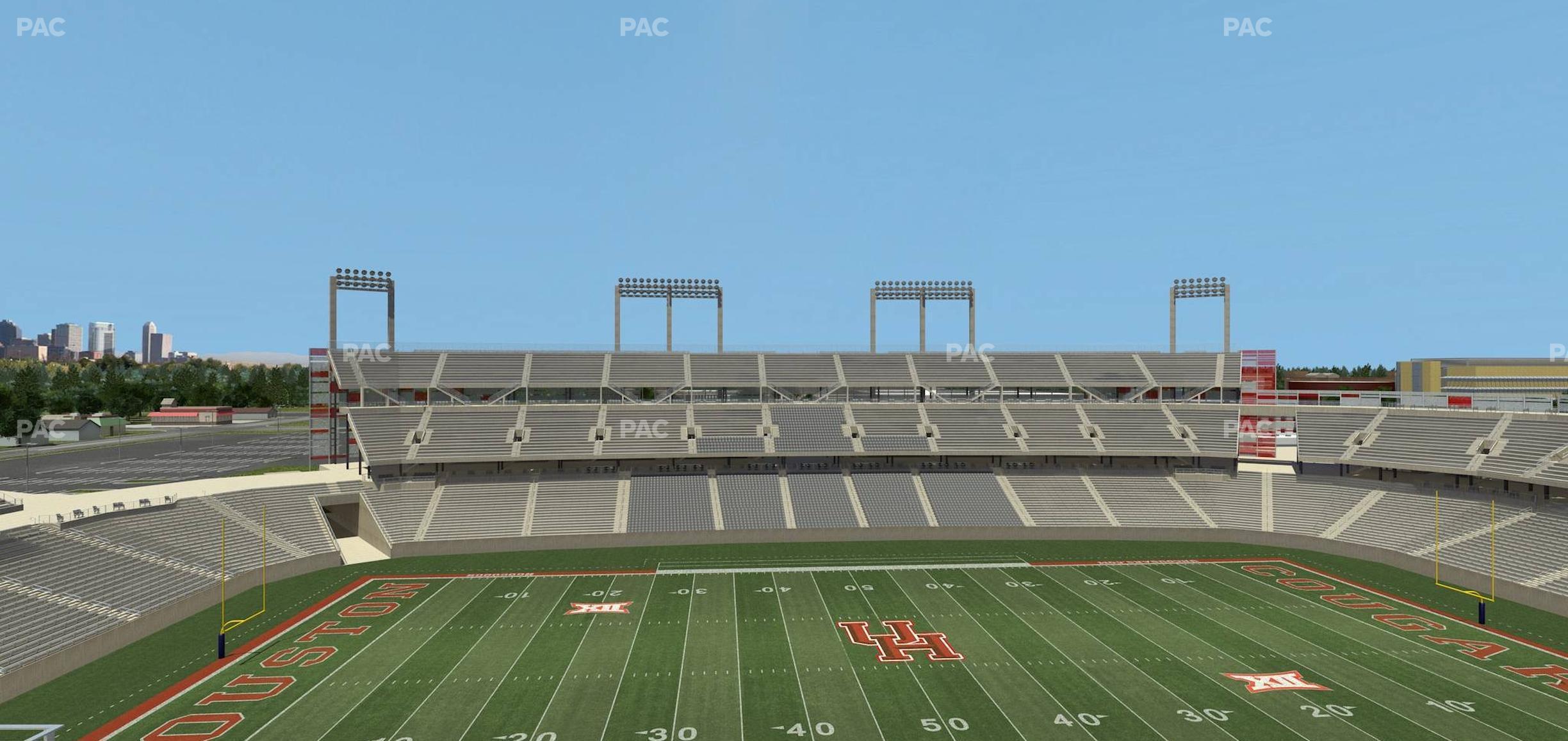 Seating view for TDECU Stadium Section 309