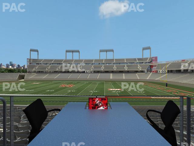 Seating view for TDECU Stadium Section Loge Box 9