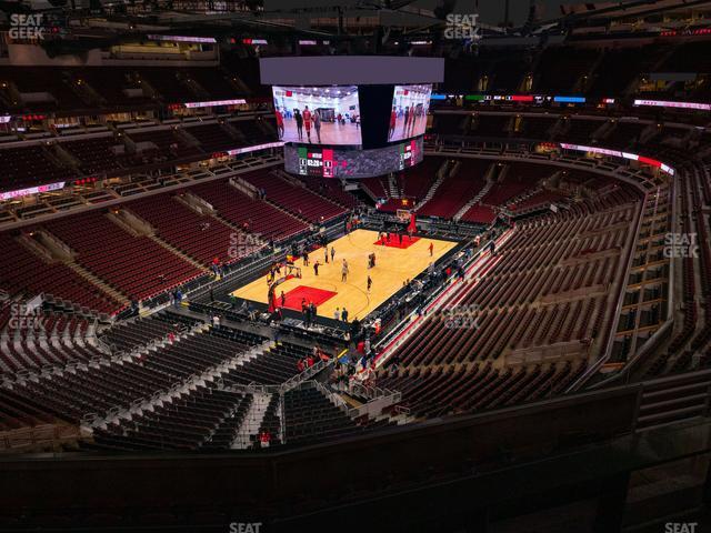 Seating view for United Center Section 306